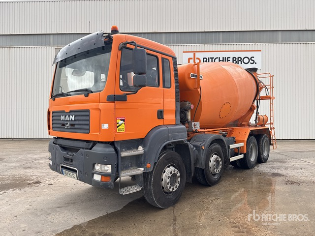 2006 MAN TGA35.390 8x4 Camion Malaxeur 8x4 Mixer Truck - Бетоновоз: снимка 2 2006 MAN TGA35.390 8x4 Camion Malaxeur 8x4 Mixer Truck - Бетоновоз: снимка 2