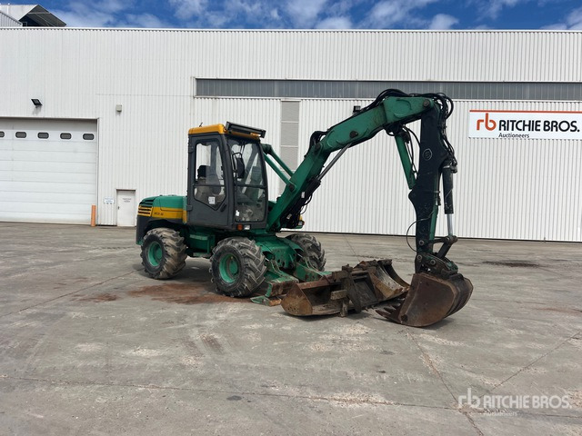 2006 Mecalac 12MXT Pelle Sur Pneus Wheel Excavator - Колесен багер: снимка 1 2006 Mecalac 12MXT Pelle Sur Pneus Wheel Excavator - Колесен багер: снимка 1