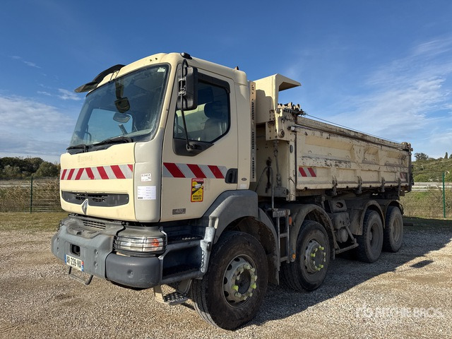 2006 Renault Kerax 380 8x4 Camion Bi-Benne 8x4 Tri/A Dump Truck - Самосвал камион: снимка 1 2006 Renault Kerax 380 8x4 Camion Bi-Benne 8x4 Tri/A Dump Truck - Самосвал камион: снимка 1