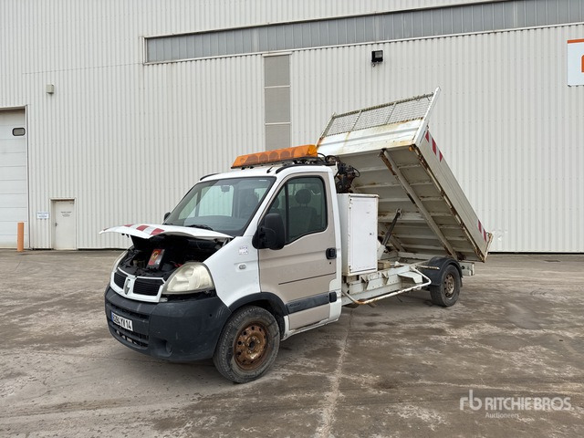 2006 Renault Master dCi 120 2014 HMF 152T2 12V 830 kg on 4x ... Dump Truck with Crane - Самосвал камион: снимка 2 2006 Renault Master dCi 120 2014 HMF 152T2 12V 830 kg on 4x ... Dump Truck with Crane - Самосвал камион: снимка 2