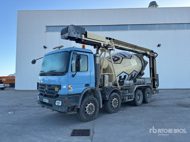 2007 Mercedes-Benz Actros 3236 8x4 Camion Toupie 8x4 Mixer Truck - Бетоновоз: снимка 1 2007 Mercedes-Benz Actros 3236 8x4 Camion Toupie 8x4 Mixer Truck - Бетоновоз: снимка 1