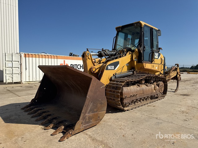 2008 Cat 963D Chargeuse Sur Chenilles Crawler Loader - Верижен товарач: снимка 1 2008 Cat 963D Chargeuse Sur Chenilles Crawler Loader - Верижен товарач: снимка 1