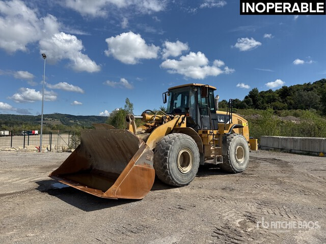 2008 Cat 966H Chargeuse Sur Pneus (Inoperable) Wheel Loader - Колесен товарач: снимка 2 2008 Cat 966H Chargeuse Sur Pneus (Inoperable) Wheel Loader - Колесен товарач: снимка 2