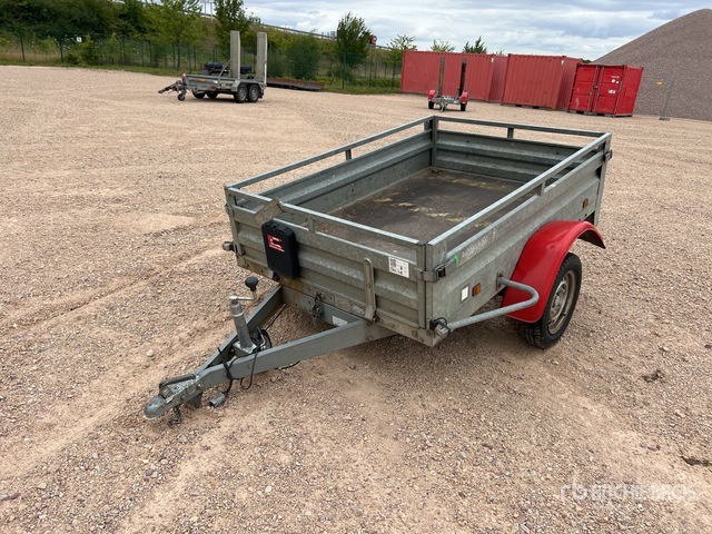 2008 ECIM 075S 480 kg S/A Remorque Equipment Trailer - Нискорамна площадка ремарке: снимка 1 2008 ECIM 075S 480 kg S/A Remorque Equipment Trailer - Нискорамна площадка ремарке: снимка 1