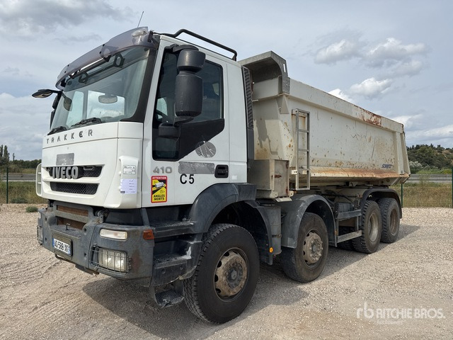 2008 Iveco Trakker 410 8x4 Camion Benne Tri/A Dump Truck - Самосвал камион: снимка 2 2008 Iveco Trakker 410 8x4 Camion Benne Tri/A Dump Truck - Самосвал камион: снимка 2