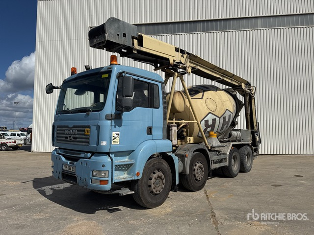 2008 MAN TGA32.360 8x4 Camion Malaxeur 8x4 Mixer Truck - Бетоновоз: снимка 2 2008 MAN TGA32.360 8x4 Camion Malaxeur 8x4 Mixer Truck - Бетоновоз: снимка 2