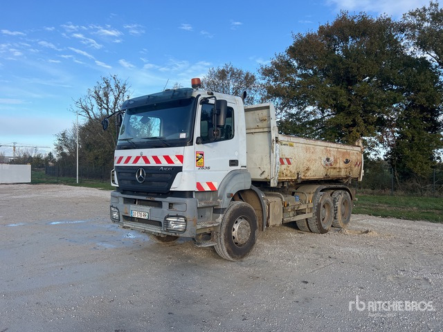 2008 Mercedes Axor 2636 6x4 Camion Benne 6x4 T/A Dump Truck - Самосвал камион: снимка 1 2008 Mercedes Axor 2636 6x4 Camion Benne 6x4 T/A Dump Truck - Самосвал камион: снимка 1