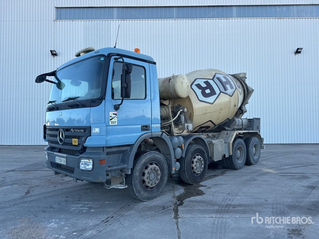 2008 Mercedes-Benz Actros 3236 8x4 Camion Malaxeur 8x4 Mixer Truck - Бетоновоз: снимка 1 2008 Mercedes-Benz Actros 3236 8x4 Camion Malaxeur 8x4 Mixer Truck - Бетоновоз: снимка 1