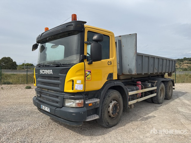 2008 Scania P380 6x4 Camion Amplirol 6x4 Roll-Off Truck - Мултилифт с кука камион: снимка 2 2008 Scania P380 6x4 Camion Amplirol 6x4 Roll-Off Truck - Мултилифт с кука камион: снимка 2