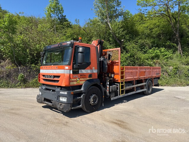 2009 Iveco Stralis 310 2009 Fassi F130A21 on 4x2 Camio ... Flatbed Truck with Crane - Бордови камион, Камион с кран: снимка 1 2009 Iveco Stralis 310 2009 Fassi F130A21 on 4x2 Camio ... Flatbed Truck with Crane - Бордови камион, Камион с кран: снимка 1