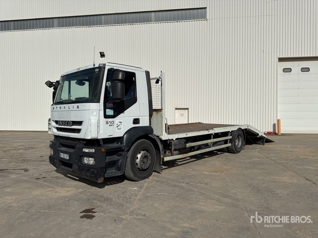 2011 Iveco Stralis 310 4x2 Camion Plateau 4x2 Flatbed Truck - Камион пътна помощ: снимка 3 2011 Iveco Stralis 310 4x2 Camion Plateau 4x2 Flatbed Truck - Камион пътна помощ: снимка 3