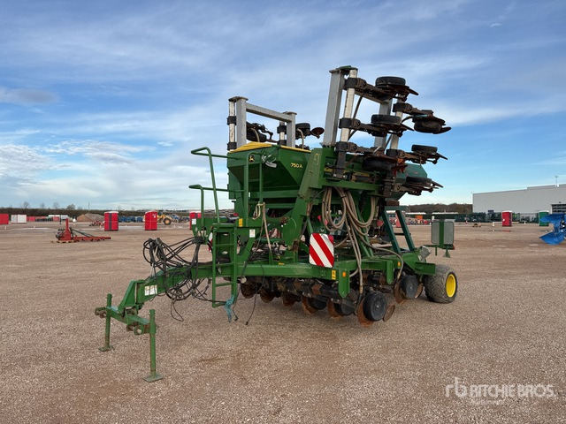 2011 John Deere 750A 6 m Semi-Mount Semoir Simplifie ... Air Seeder - Сеялка: снимка 2 2011 John Deere 750A 6 m Semi-Mount Semoir Simplifie ... Air Seeder - Сеялка: снимка 2