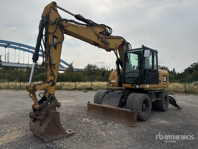 2012 Cat M313D Pelle Sur Pneus Wheel Excavator - Колесен багер: снимка 1 2012 Cat M313D Pelle Sur Pneus Wheel Excavator - Колесен багер: снимка 1
