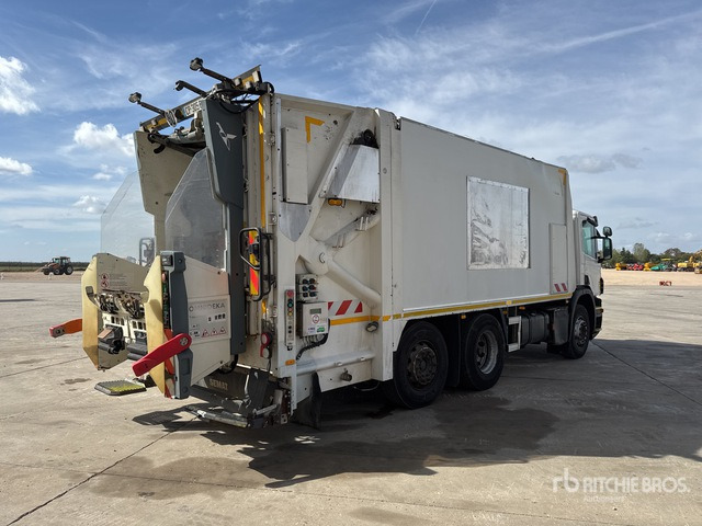 2012 Scania P 280 6x2 Camion Benne A Ordures Mena ... Waste Collection Truck - Боклукчийска кола: снимка 3 2012 Scania P 280 6x2 Camion Benne A Ordures Mena ... Waste Collection Truck - Боклукчийска кола: снимка 3