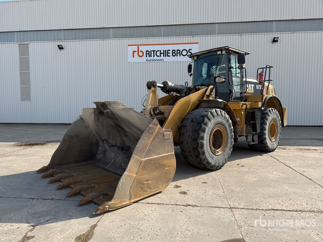 2013 Cat 972K Chargeuse sur Pneus Wheel Loader - Колесен товарач: снимка 1 2013 Cat 972K Chargeuse sur Pneus Wheel Loader - Колесен товарач: снимка 1