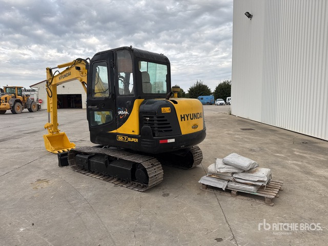 2013 Hyundai R55-7 Pelle Sur Chenilles Tracked Excavator - Верижен багер: снимка 3 2013 Hyundai R55-7 Pelle Sur Chenilles Tracked Excavator - Верижен багер: снимка 3
