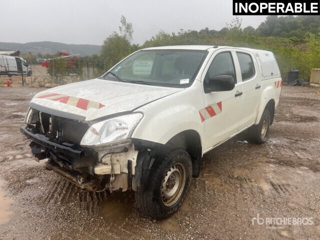 2013 Isuzu D-MAX 4x4 Dual Cab (Inoperable) Pickup - Пикап: снимка 1 2013 Isuzu D-MAX 4x4 Dual Cab (Inoperable) Pickup - Пикап: снимка 1