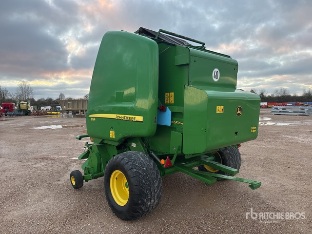 2014 John Deere 854 Presse A Balles Rondes 1 Essieu S/A Round Baler - Рулонна сламопреса: снимка 2 2014 John Deere 854 Presse A Balles Rondes 1 Essieu S/A Round Baler - Рулонна сламопреса: снимка 2