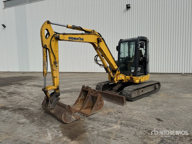 2014 Komatsu PC55MR-3 Mini-Pelle Mini Excavator: <6.6t - Мини багер: снимка 2 2014 Komatsu PC55MR-3 Mini-Pelle Mini Excavator: <6.6t - Мини багер: снимка 2