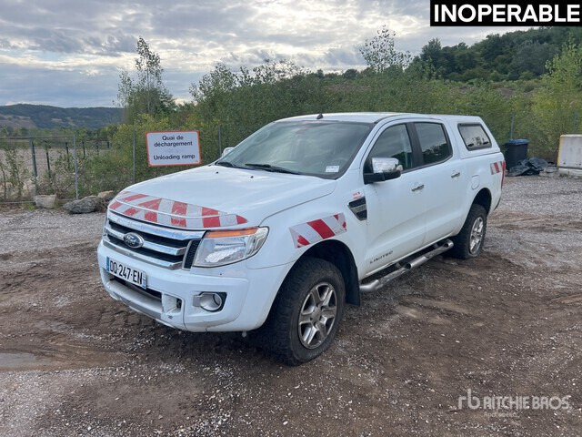 2015 Ford Ranger 2.2 Limited 4x4 Dual Cab (Inoperable) Pickup - Пикап: снимка 2 2015 Ford Ranger 2.2 Limited 4x4 Dual Cab (Inoperable) Pickup - Пикап: снимка 2