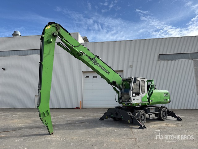 2016 Sennebogen 825 Pelle De Manutention Wheel Material Handler - Багер за манипулиране на материали: снимка 2 2016 Sennebogen 825 Pelle De Manutention Wheel Material Handler - Багер за манипулиране на материали: снимка 2