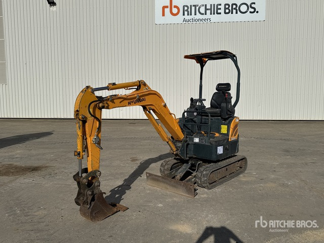 2017 Hyundai R17Z-9A Mini-Pelle Mini Excavator: <6.6t - Мини багер: снимка 1 2017 Hyundai R17Z-9A Mini-Pelle Mini Excavator: <6.6t - Мини багер: снимка 1