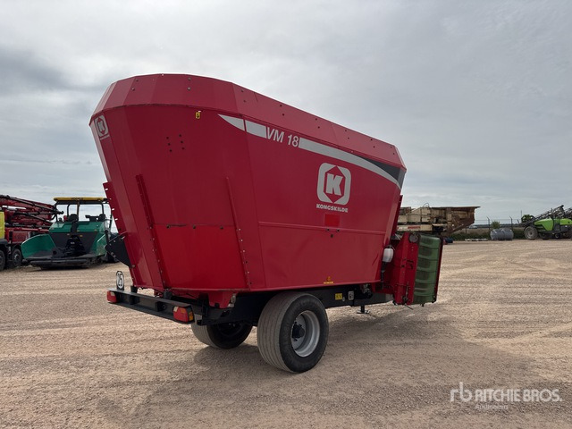 2017 Kongskilde VM 18 Melangeuse Distributrice 1 Essi ... Feed Wagon - Миксер-вагон: снимка 4 2017 Kongskilde VM 18 Melangeuse Distributrice 1 Essi ... Feed Wagon - Миксер-вагон: снимка 4