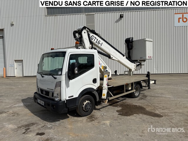 2017 Nissan Cabstar NT400 35.12 2016 Manotti CT16.I 14 m on 4x2 ... Bucket Truck - Автовишка: снимка 2 2017 Nissan Cabstar NT400 35.12 2016 Manotti CT16.I 14 m on 4x2 ... Bucket Truck - Автовишка: снимка 2
