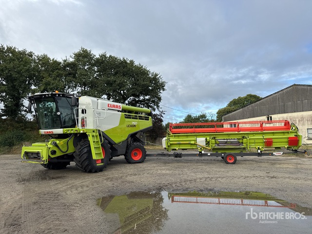 2018 Claas Lexion 750 Moissonneuse Batteuse Combine Harvester - Зърнокомбайн: снимка 2 2018 Claas Lexion 750 Moissonneuse Batteuse Combine Harvester - Зърнокомбайн: снимка 2