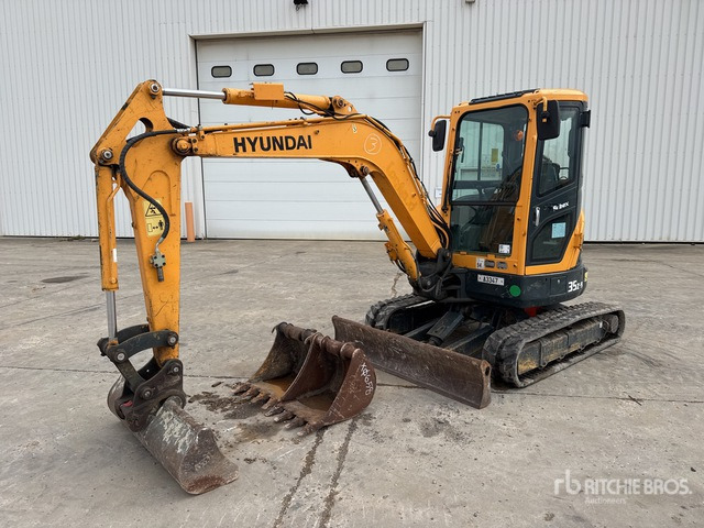 2018 Hyundai Robex35Z-9 Mini-Pelle Mini Excavator: <6.6t - Мини багер: снимка 1 2018 Hyundai Robex35Z-9 Mini-Pelle Mini Excavator: <6.6t - Мини багер: снимка 1