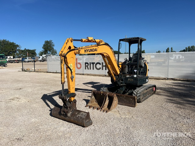 2018 Hyundai Robex35Z-9 Mini-Pelle Mini Excavator: <6.6t - Мини багер: снимка 2 2018 Hyundai Robex35Z-9 Mini-Pelle Mini Excavator: <6.6t - Мини багер: снимка 2