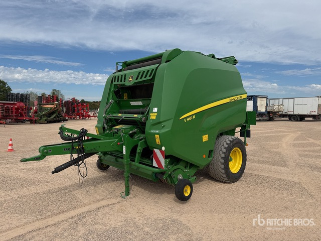 2019 John Deere V461LR Presse A Bale Ronde S/A Round Baler - Рулонна сламопреса: снимка 1 2019 John Deere V461LR Presse A Bale Ronde S/A Round Baler - Рулонна сламопреса: снимка 1