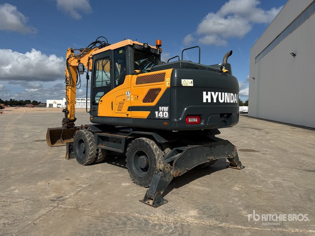 2020 Hyundai HW140 Pelle Sur Pneus Wheel Excavator - Колесен багер: снимка 2 2020 Hyundai HW140 Pelle Sur Pneus Wheel Excavator - Колесен багер: снимка 2