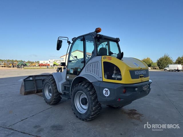 2022 Kramer 8115 Chargeuse Sur Pneus Wheel Loader - Колесен товарач: снимка 3 2022 Kramer 8115 Chargeuse Sur Pneus Wheel Loader - Колесен товарач: снимка 3