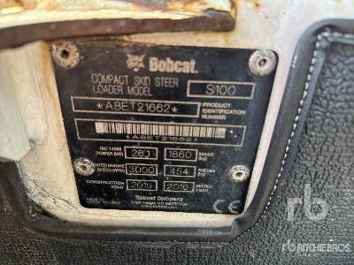BOBCAT S100 Chargeuse Compacte - Мини челен товарач: снимка 5 BOBCAT S100 Chargeuse Compacte - Мини челен товарач: снимка 5