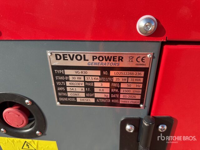 Devol VG-R30 Generator Set - Електрогенератор: снимка 5 Devol VG-R30 Generator Set - Електрогенератор: снимка 5