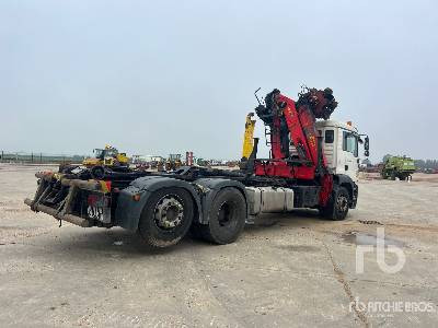 MAN TGA26.440 6x2 Camion Ampliroll Avec Grue - Мултилифт с кука камион: снимка 5 MAN TGA26.440 6x2 Camion Ampliroll Avec Grue - Мултилифт с кука камион: снимка 5