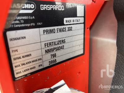 MASCHIO GASPARDO PRIMO EWICE 332 (Unused) - Тороразпръсквачка: снимка 5 MASCHIO GASPARDO PRIMO EWICE 332 (Unused) - Тороразпръсквачка: снимка 5