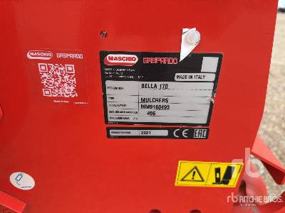 MASCHIO GASPARDO BELLA 170 1700 mm (Unused) - Прикачен инвентар за Горска техника: снимка 5 MASCHIO GASPARDO BELLA 170 1700 mm (Unused) - Прикачен инвентар за Горска техника: снимка 5