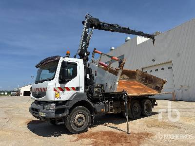 RENAULT KERAX 370 2007 Hiab 166E-3 HIPRO 6000 kg ... - Самосвал камион, Камион с кран: снимка 2 RENAULT KERAX 370 2007 Hiab 166E-3 HIPRO 6000 kg ... - Самосвал камион, Камион с кран: снимка 2