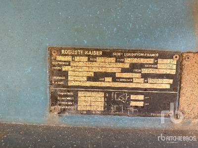 ROBUSTE KAISER T18024 T/A Remorque Fourgon - Затворена каросерия полуремарке: снимка 5 ROBUSTE KAISER T18024 T/A Remorque Fourgon - Затворена каросерия полуремарке: снимка 5