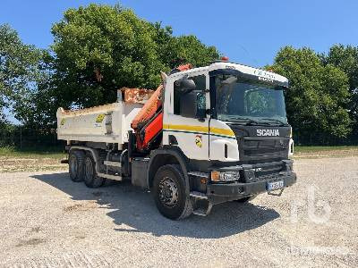 SCANIA P370 2011 Palfinger PK13001.K 3150 k ... - Самосвал камион, Камион с кран: снимка 5 SCANIA P370 2011 Palfinger PK13001.K 3150 k ... - Самосвал камион, Камион с кран: снимка 5