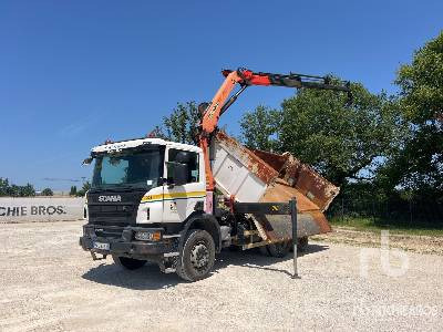 SCANIA P370 2011 Palfinger PK13001.K 3150 k ... - Самосвал камион, Камион с кран: снимка 2 SCANIA P370 2011 Palfinger PK13001.K 3150 k ... - Самосвал камион, Камион с кран: снимка 2