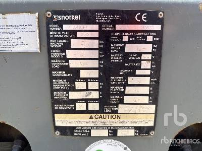 SNORKEL AB46 JRT Nacelle Articule - Ножична работна платформа: снимка 5 SNORKEL AB46 JRT Nacelle Articule - Ножична работна платформа: снимка 5