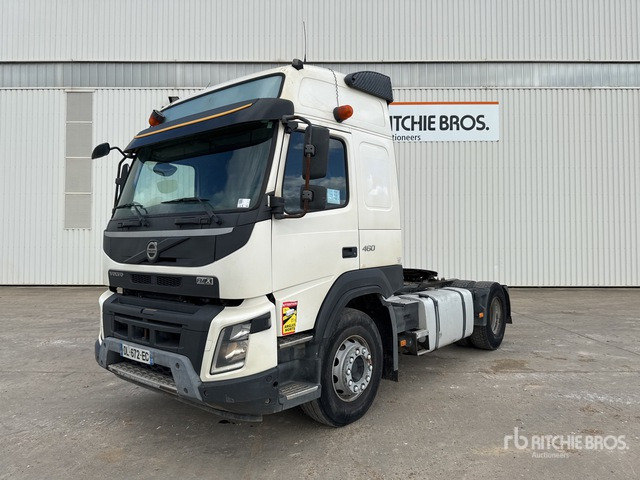 2014 Volvo FMX 460 4x2 Tracteur Routier Cabine Cou ... S/A Sleeper Truck Tractor - Влекач: снимка 1 2014 Volvo FMX 460 4x2 Tracteur Routier Cabine Cou ... S/A Sleeper Truck Tractor - Влекач: снимка 1