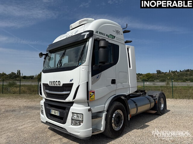 2019 Iveco Stralis 460 LNG 4x2 Tracteur Routier Cabine ... S/A Sleeper Truck Tractor - Влекач: снимка 1 2019 Iveco Stralis 460 LNG 4x2 Tracteur Routier Cabine ... S/A Sleeper Truck Tractor - Влекач: снимка 1