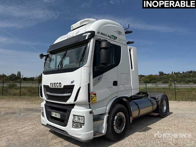 2019 Iveco Stralis 460 LNG 4x2 Tracteur Routier Cabine ... S/A Sleeper Truck Tractor - Влекач: снимка 1 2019 Iveco Stralis 460 LNG 4x2 Tracteur Routier Cabine ... S/A Sleeper Truck Tractor - Влекач: снимка 1