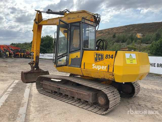 1990 JCB 814 Tracked Excavator - Верижен багер: снимка 4 1990 JCB 814 Tracked Excavator - Верижен багер: снимка 4