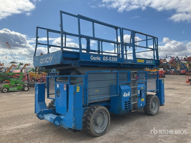 2007 Genie GS5390 4x4 Diesel Scissor Lift - Ножична работна платформа: снимка 1 2007 Genie GS5390 4x4 Diesel Scissor Lift - Ножична работна платформа: снимка 1