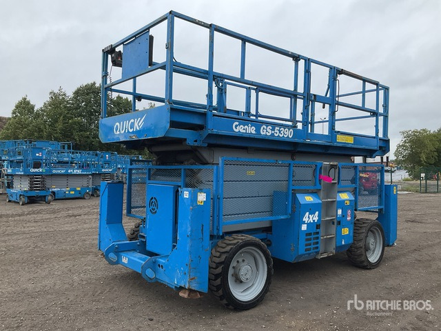 2007 Genie GS5390 4x4 Diesel Scissor Lift - Ножична работна платформа: снимка 1 2007 Genie GS5390 4x4 Diesel Scissor Lift - Ножична работна платформа: снимка 1